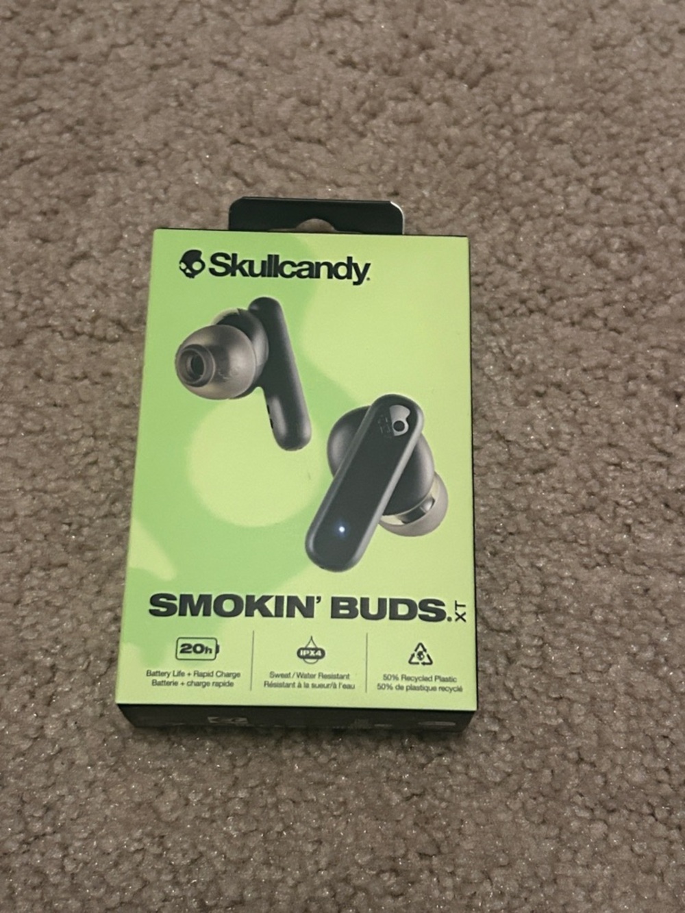 Skullcandy Smokin Buds XT Wireless Earbuds Bluetooth Headphones New